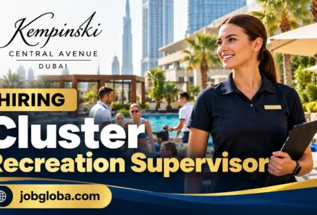Cluster Recreation Supervisor Jobs in dubai